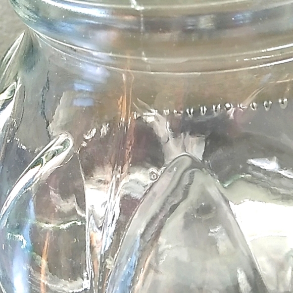 COPY - Pumpkin Glass green tint bubble glass Jar - Picture 4 of 4